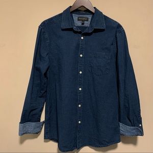 Banana Republic slim-fit chambray shirt